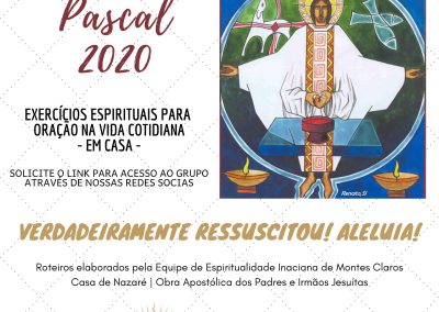 Casa de Nazaré de Montes Claros oferece Exercícios Espirituais no tempo Pascal